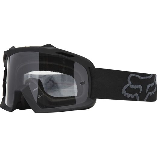 Очки подростковые Fox Air Space Youth Matte Black Clear pitbikemarket.ru