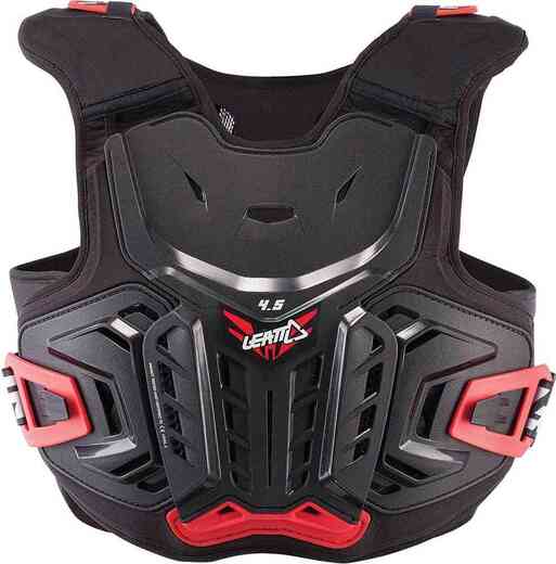 Защита панцирь подростковый Leatt Chest Protector 4.5 Junior Black/Red L/XL (147-159) (5017120121) pitbikemarket.ru