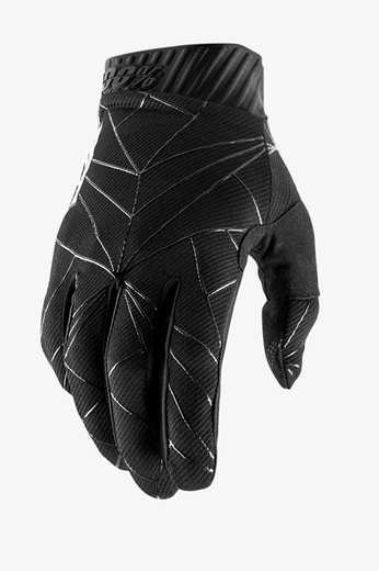 Мотоперчатки 100% Ridefit Glove Black/White S (10014-251-10) pitbikemarket.ru