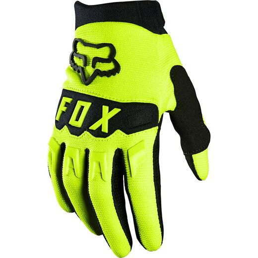 Мотоперчатки подростковые Fox Dirtpaw Youth Glove Flow Yellow, YS, 2021 (25868-130-YS) pitbikemarket.ru