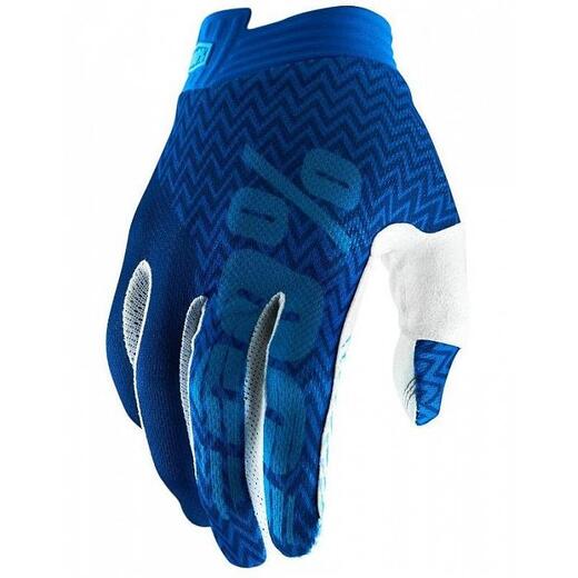 Мотоперчатки 100% ITrack Glove Blue/Navy XL (10015-015-13) pitbikemarket.ru
