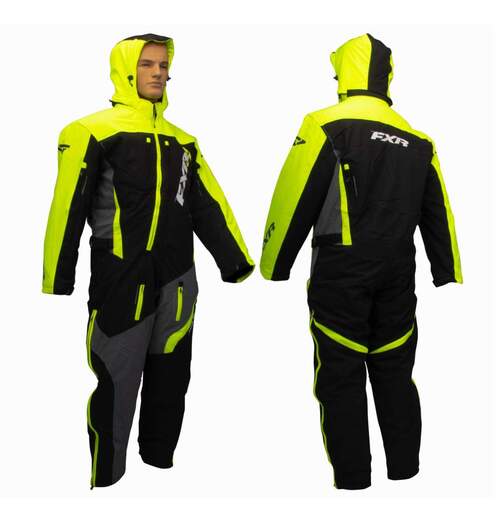 Комбинезон для снегохода FXR Maverick Lite №1 lemon-green (текстиль) (XXL) pitbikemarket.ru