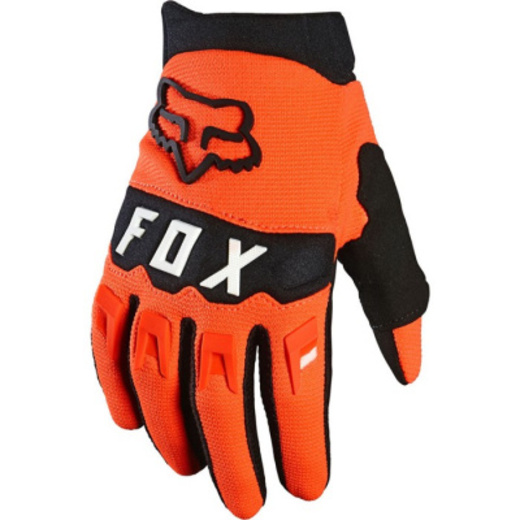Мотоперчатки подростковые Fox Dirtpaw Youth Glove Подростковый, YL, оранжевый, 2021 (25868-824-YL) pitbikemarket.ru