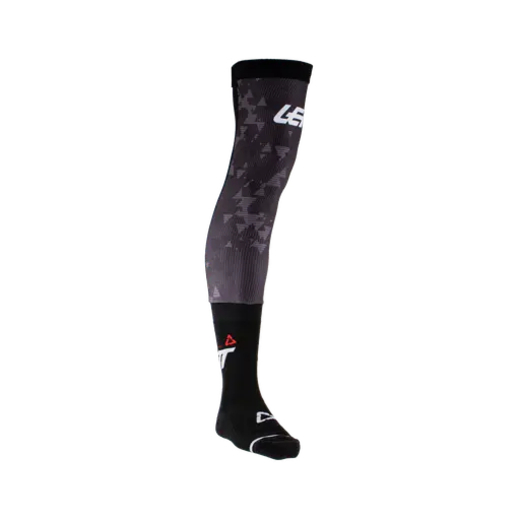Чулки Leatt Knee Brace Socks (Black/White, L, 2024 (5024500172)) pitbikemarket.ru