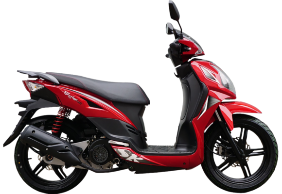 Скутер SYM SYMPHONY SR 125 Красный с ПТС pitbikemarket.ru