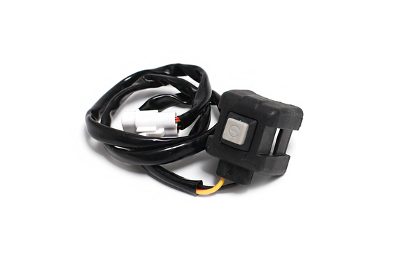 Кнопка стартера с креплением на руль квадратная Waterproof pitbikemarket.ru