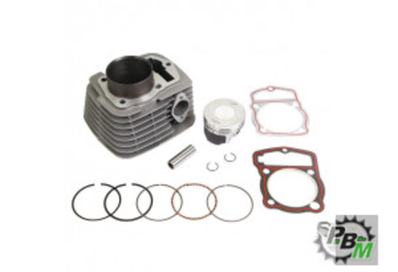 Цилиндро-поршневая группа 4T двиг. CB250 d-65,5 p-15 (тефлон)  SM-PARTS pitbikemarket.ru